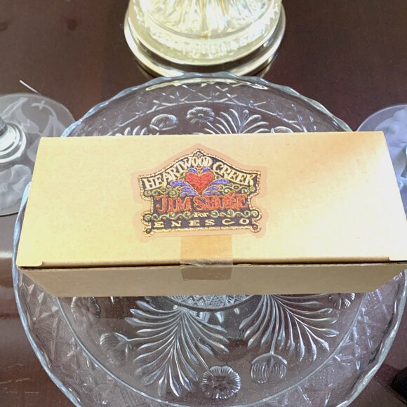 Vintage Enesco Jim Shore Heartwood Creek Santa Hanging Ornament #117707 - 2004 - Picture 10 of 12